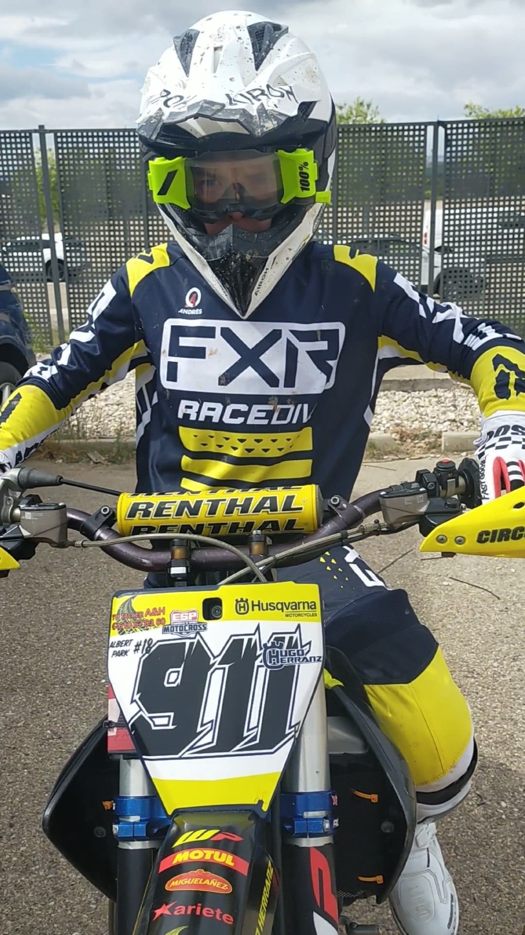 Hugo Herranz Rubio, Campeón Regional Motocross 85cc de Castilla y León 2024