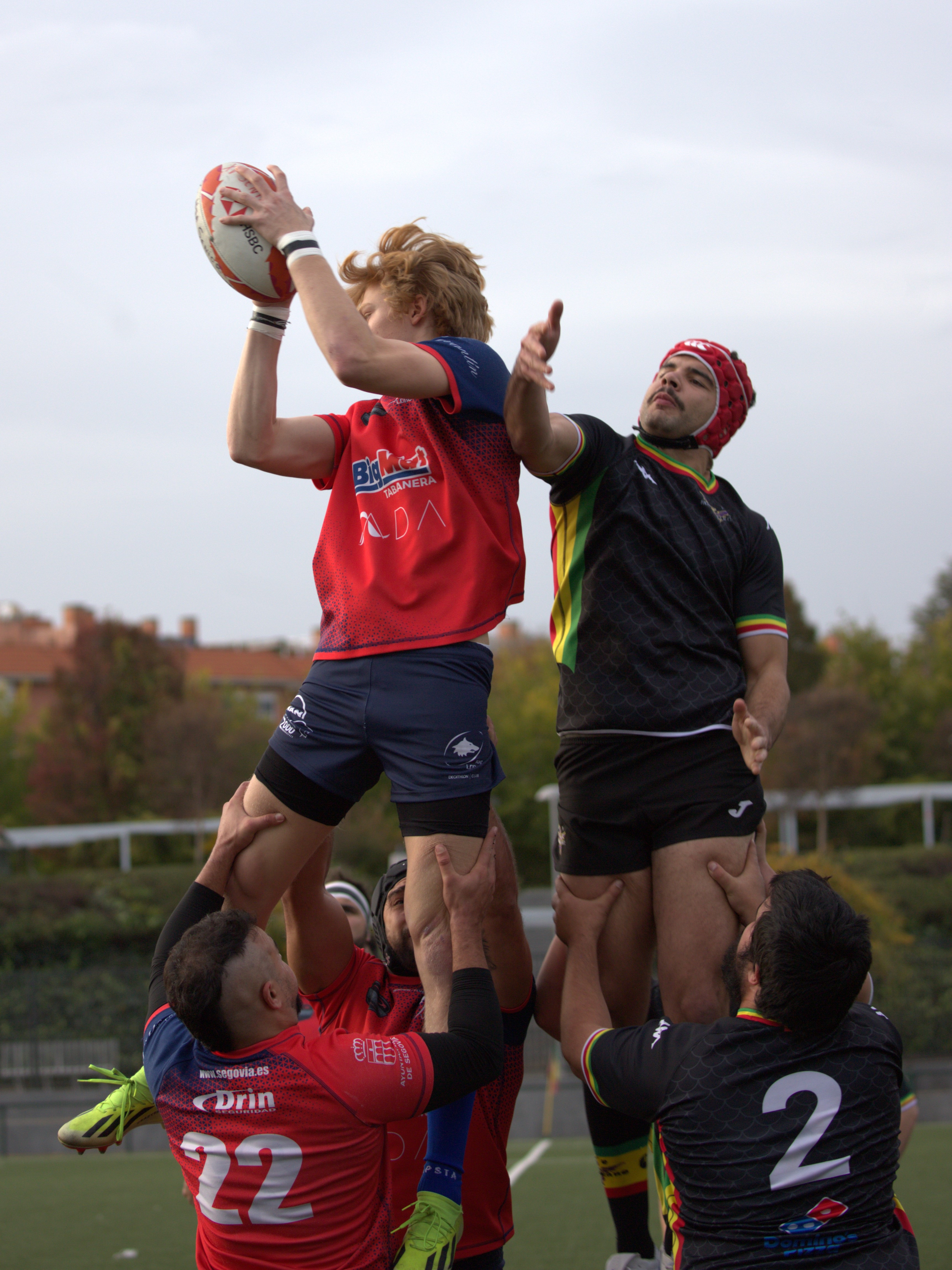 Derrota del Bigmat Tabanera Lobos frente al Rugby Majadahonda