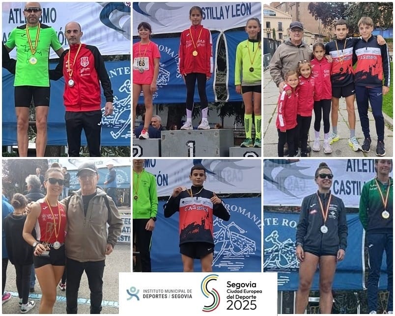 Juventud atlética Segoviana (Venta Magullo) C.A.S.-Ciudad de Segovia (Campeonato autonómico de la milla Ávila 13/10/2024)