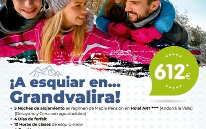 ¡A esquiar en… Grandvalira!: CANCELADO