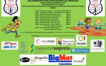 Club de Atletismo de Segovia: VIII Carrera Pro-Cas Ciudad de Segovia