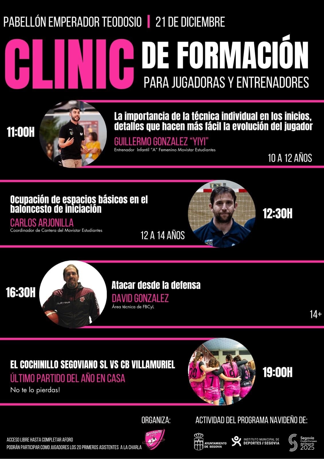 CD Spordeporte organiza un Clinic de Formación el próximo sábado 21 de diciembre