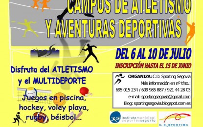 I Campus de Atletismo y Aventuras Deportivas