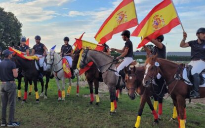 El abulense Daniel Martín, subcampeón del Mundo de TREC en la categoría Jóvenes Jinetes