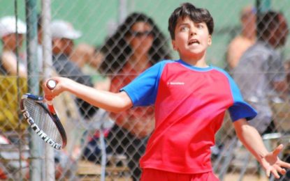 El tenista segoviano, Fermín Barcala, se clasifica para el Campeonato de España Alevín