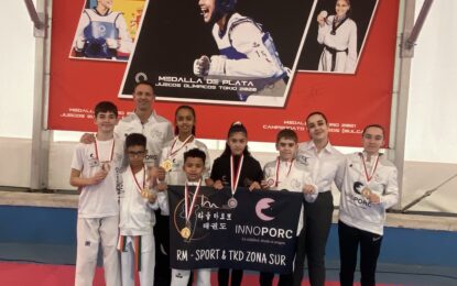 El C.D. Taekwondo RM Sport Innoporc Forja una gran Cantera de Campeones