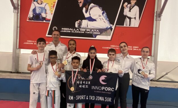 El C.D. Taekwondo RM Sport Innoporc Forja una gran Cantera de Campeones