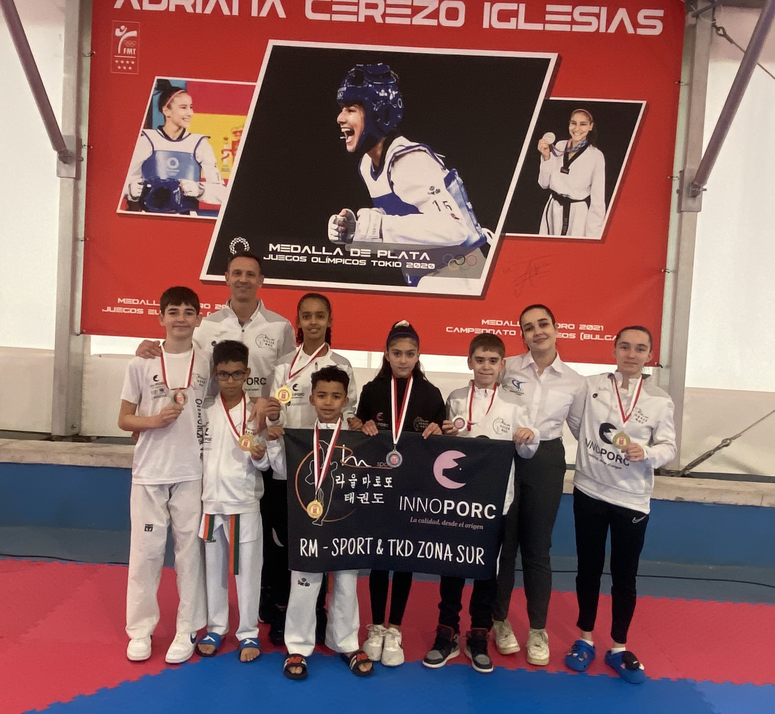 El C.D. Taekwondo RM Sport Innoporc Forja una gran Cantera de Campeones