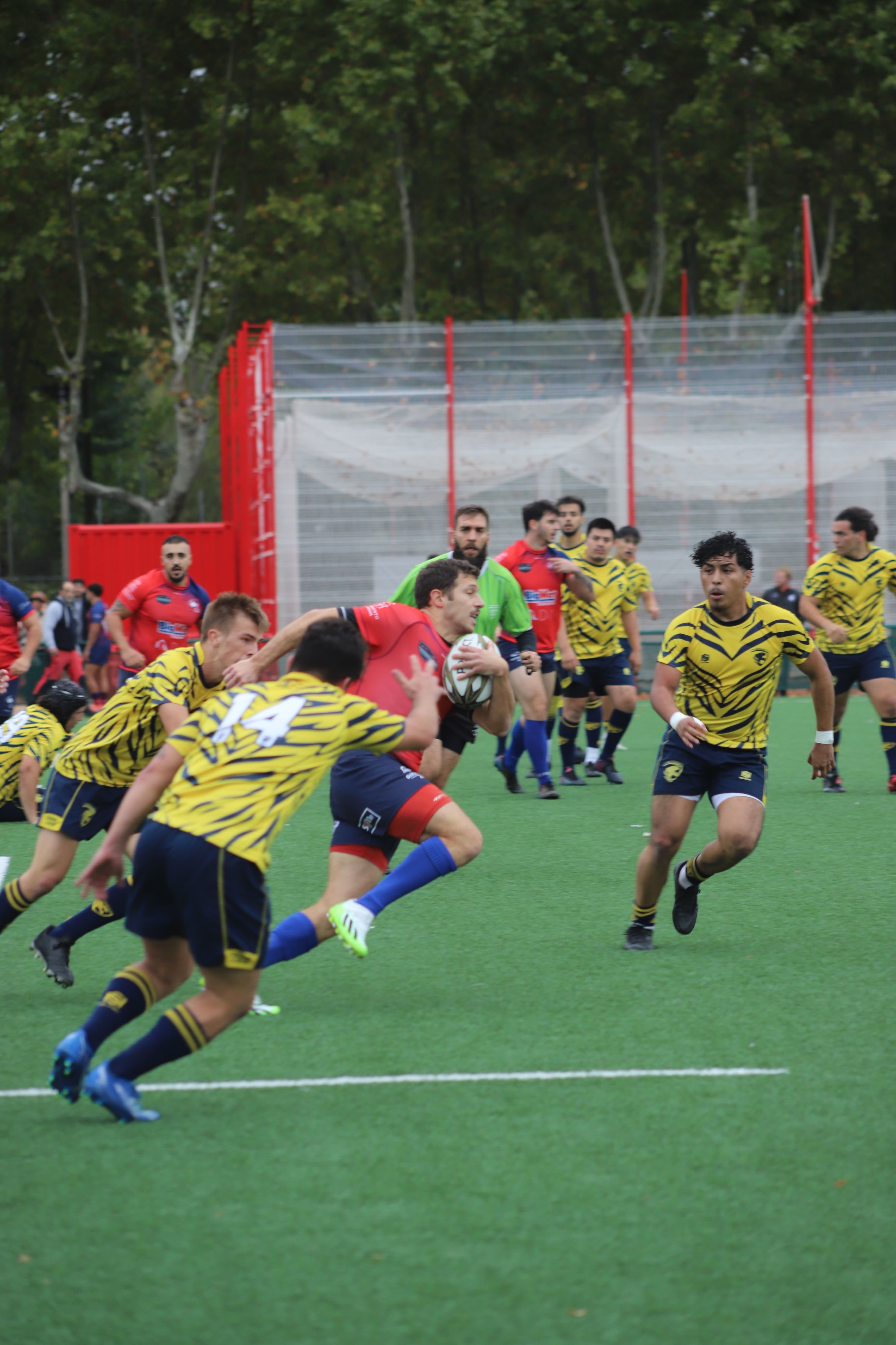 Victoria trabajada del Bigmat Tabanera Lobos frente al Rugby Alcorcón