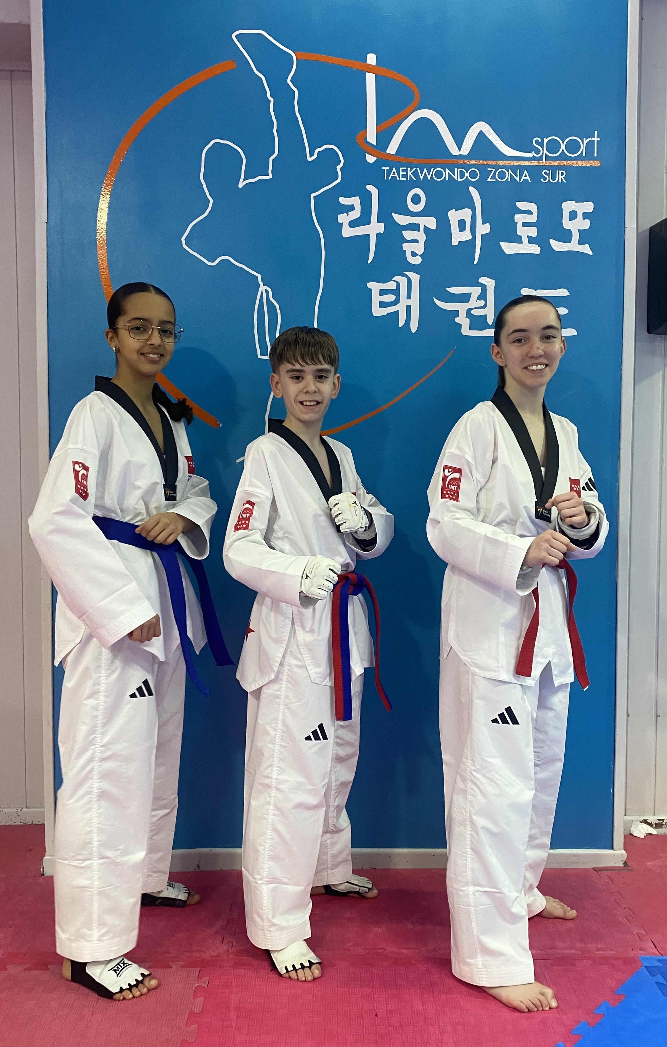 Tres deportistas del taekwondo RM-Sport Innoporc rumbo al Campeonato de España