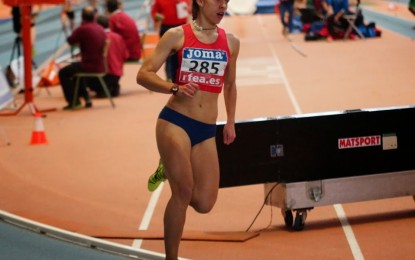 Idaira Prieto, segundo puesto en los 1500 m.l. en Aranjuez