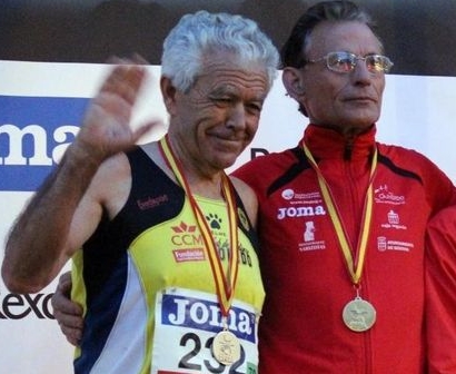 José A. Arias de la Cruz medalla de bronce en el Campeonato de España de Marathon de veteranos