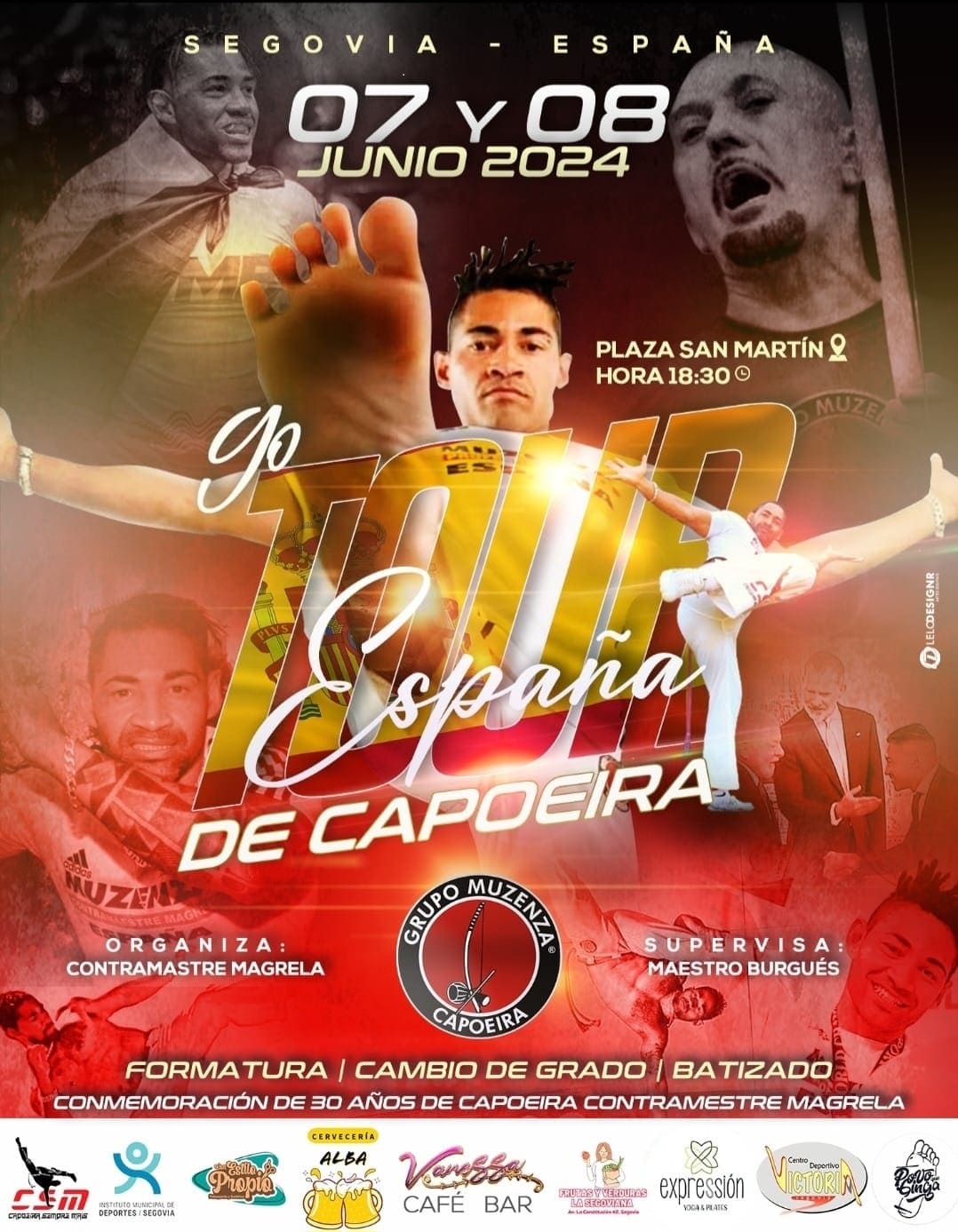 Ferias y Fiestas 2024: Tour de España de Capoeira