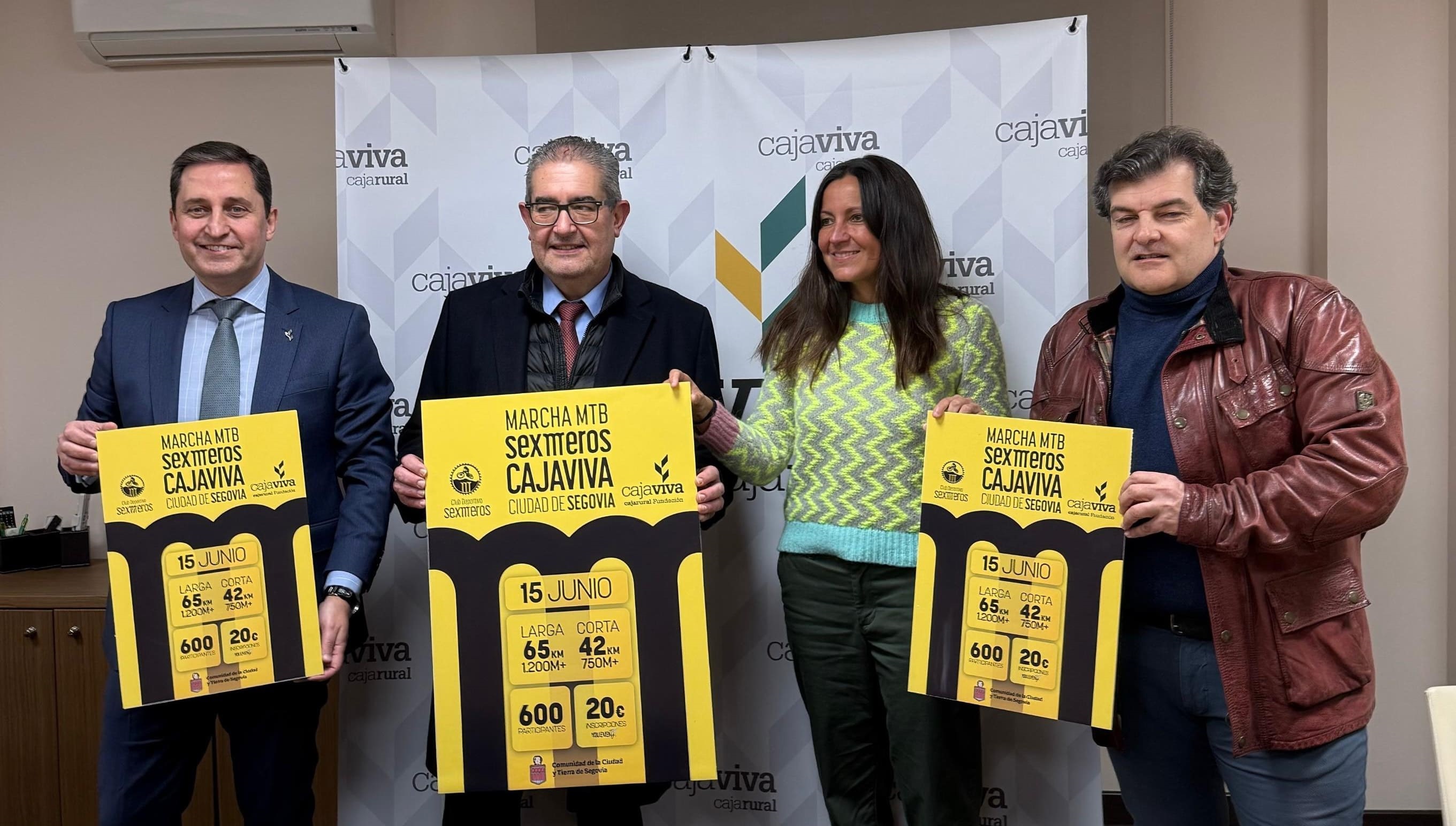 CD Los Sexmeros: Presentación oficial de un nuevo viaje, “La Marcha MTB Ciudad de Segovia”.