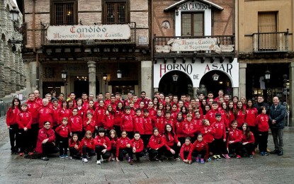 Los Clubes CAS-Ciudad de Segovia en femenino y Hotel Cándido en masculino se mantienen