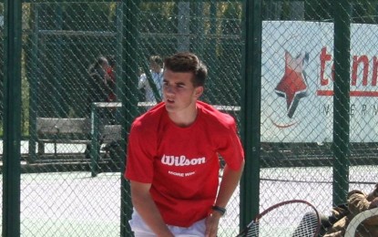 Saúl Verdugo da sus primeros pasos en el Tenis Profesional