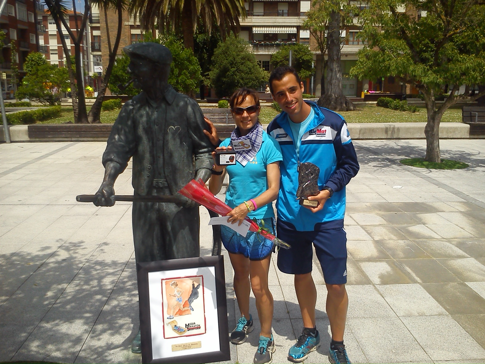 Brillantes resultados de los corredores del Blume y de la atleta del Vélox, Sonia de la Calle Gómez