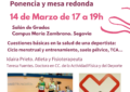 Facultad de Educación de Segovia: Charla Mujer Deporte y Salud