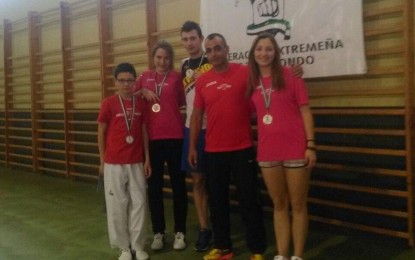 Pleno de medallas para el Jansu Gym en el “Open Nacional de Cáceres”