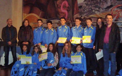Entrega de las III Becas Deportivas Sporting Segovia 2015/2016